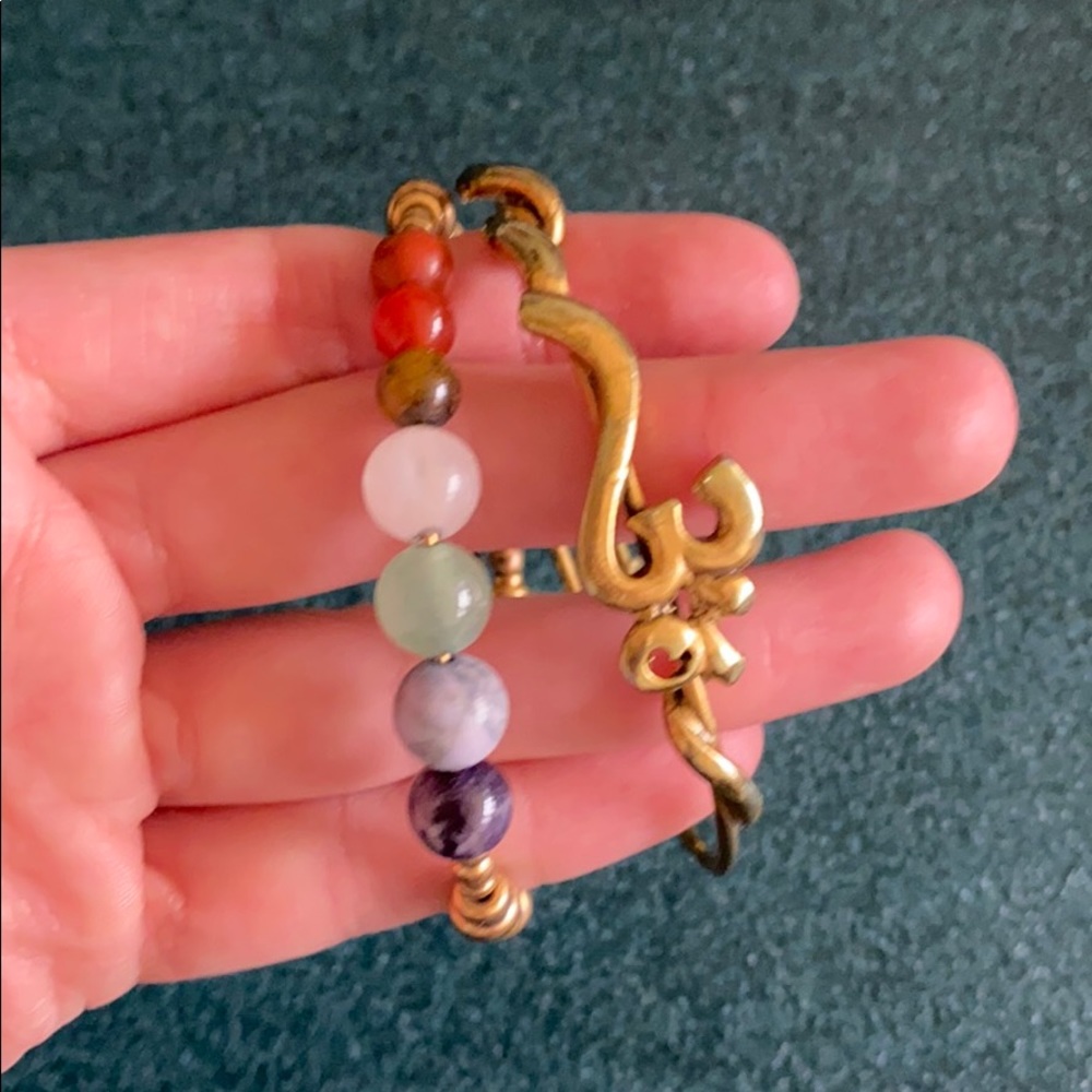 Two Alex & Ani Bangels!